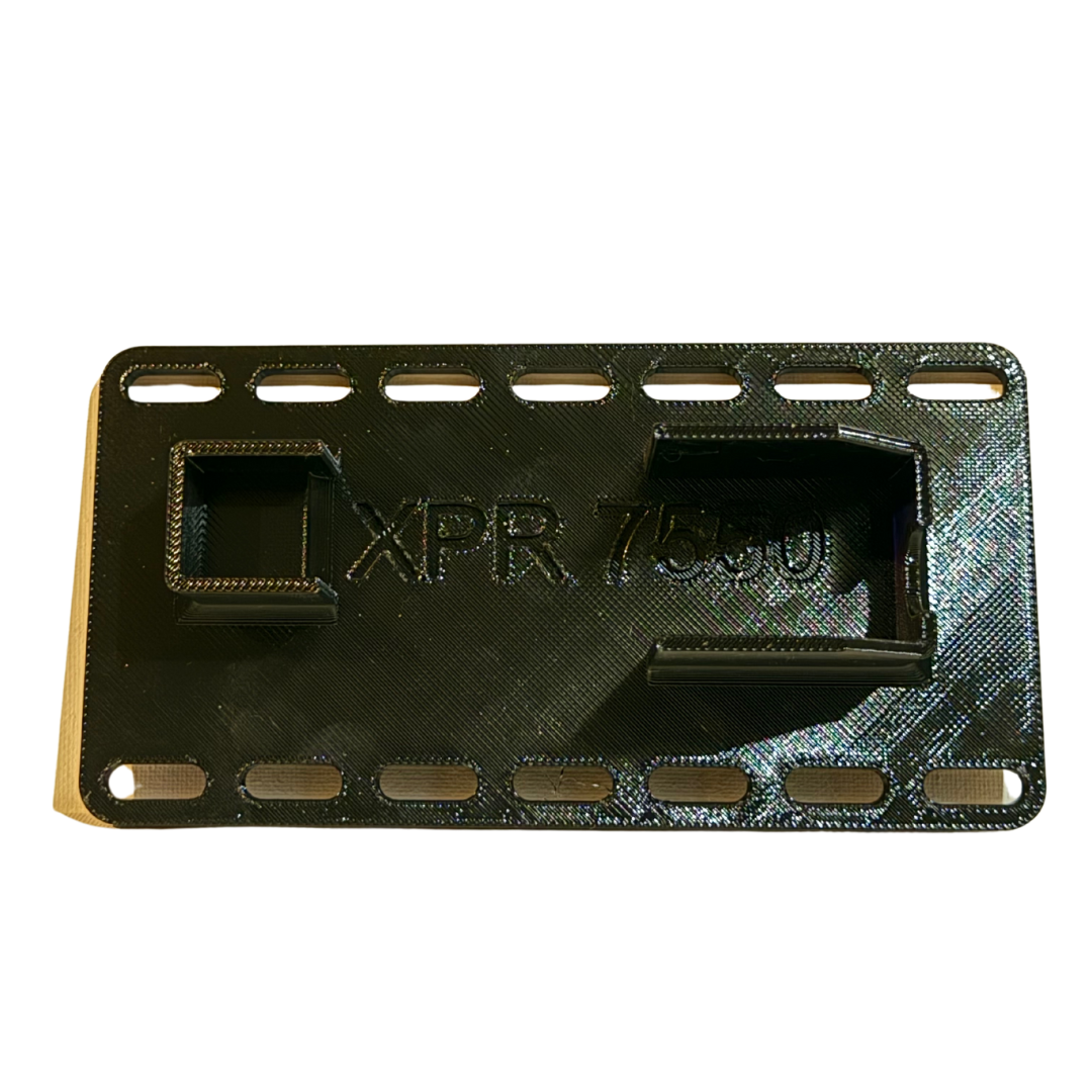 XPR 7500 - Radio Bracket for Laser Engravers